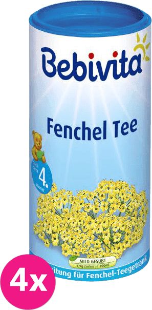 4x BEBIVITA Fenyklový čaj (200 g) – instatní - obrázek 1