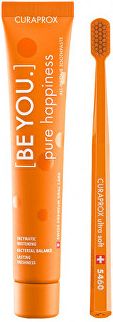 Curaprox Oranžový set péče o zuby Be You Pure Happiness - obrázek 1
