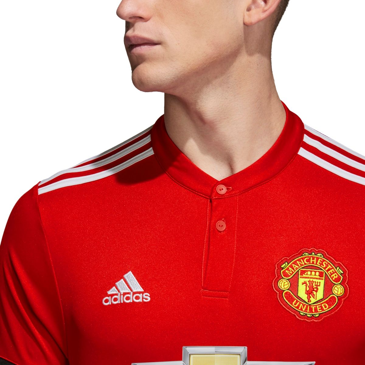 adidas Mufc H Jsy červená M - obrázek 7