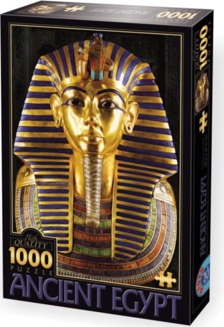 D-TOYS Puzzle Tutanchamonova pohřební maska 1000 dílků - obrázek 1