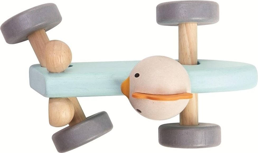 Plan Toys - závodní auto s kuřetem uni - obrázek 2