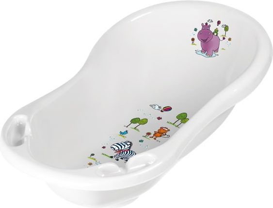 Kojenecká vanička Keeper Hippo bílá 84cm - obrázek 1