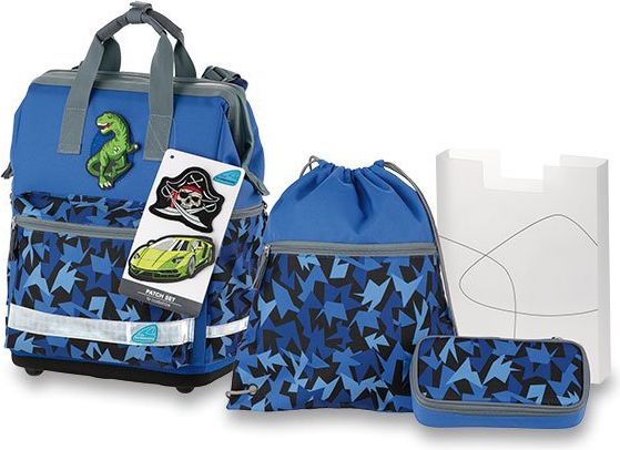 Školní aktovka 4 dílný set auto Neo Catch Schneiders - obrázek 1