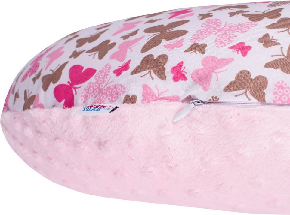 Kojící polštář New Baby růžový - obrázek 2