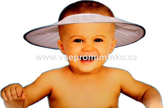 Dětská ochrana očí před šampónem Bambino růžová - obrázek 1