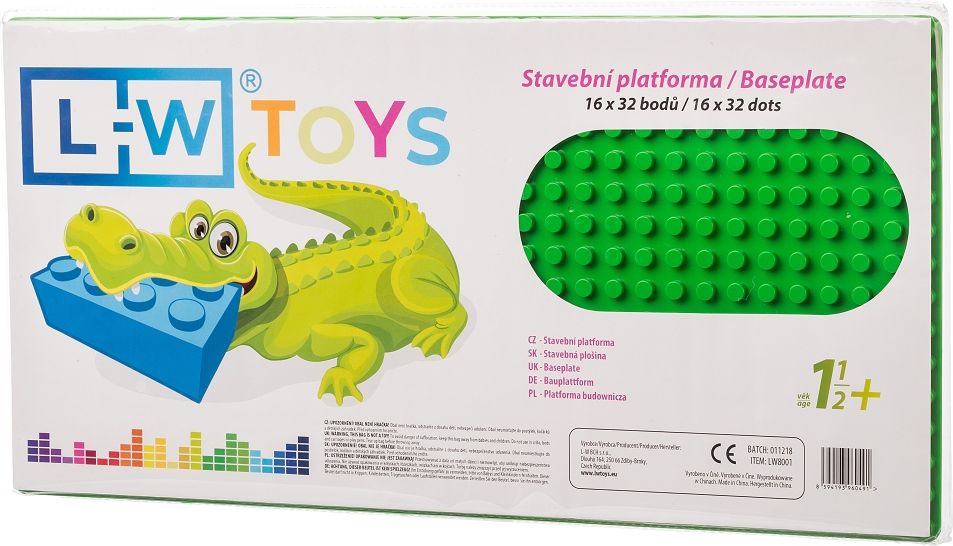 LW Toys Podložka na stavění  - JUNIOR KOSTKY - obrázek 2