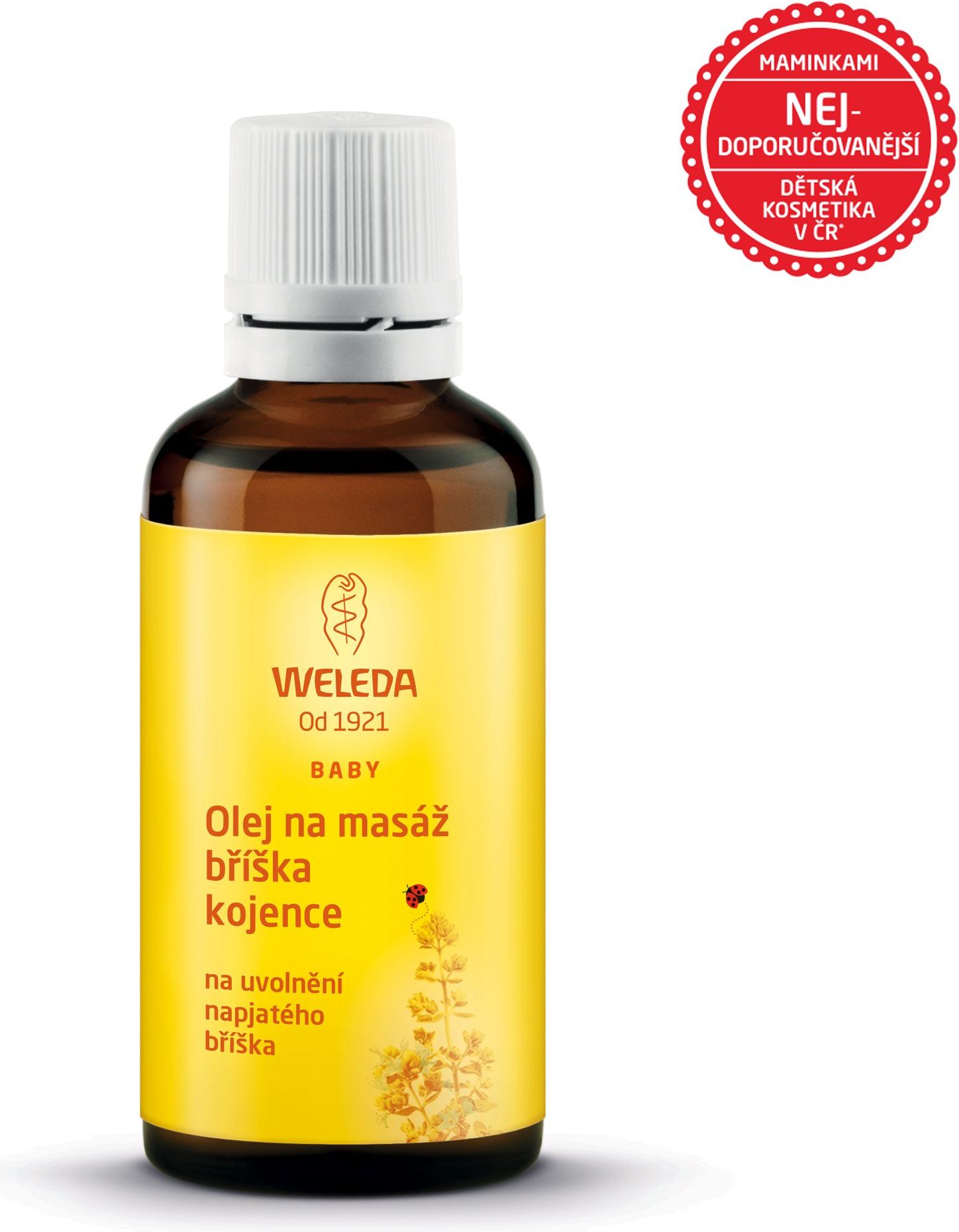 Weleda Olej na masáž bříška kojence 50 ml - obrázek 2