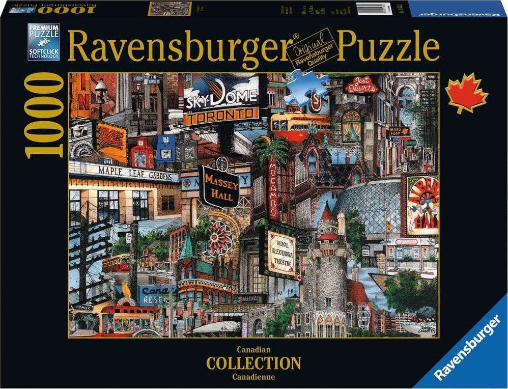 RAVENSBURGER Puzzle Moje Toronto 1000 dílků - obrázek 2