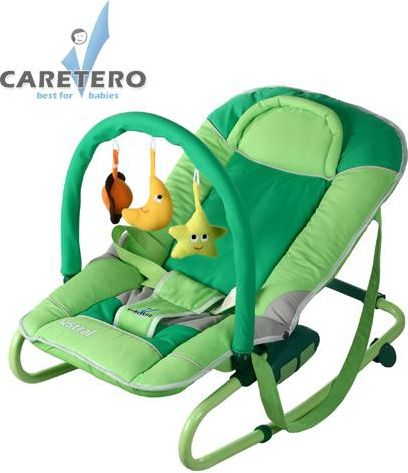 Dětské lehátko CARETERO Astral green - obrázek 1