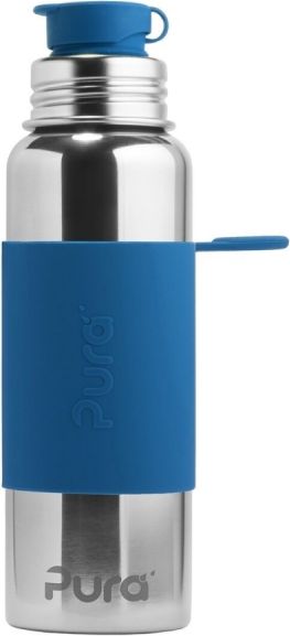 Pura Nerezová láhev se sportovním uzávěrem 850ml - modrá - obrázek 1