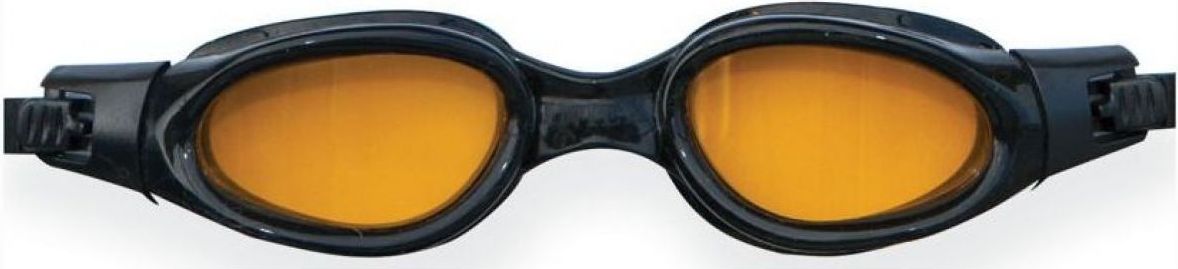 Intex 55692 Brýle plavecké profi černé s oranžovým sklem - obrázek 1