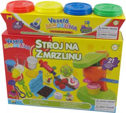 Mac Toys Veselá modelína Stroj na zmrzlinu - obrázek 1