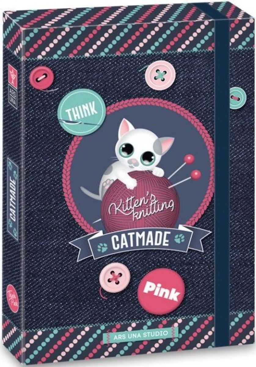 Ars Una Box na sešity Think Pink 18 A5 - obrázek 1