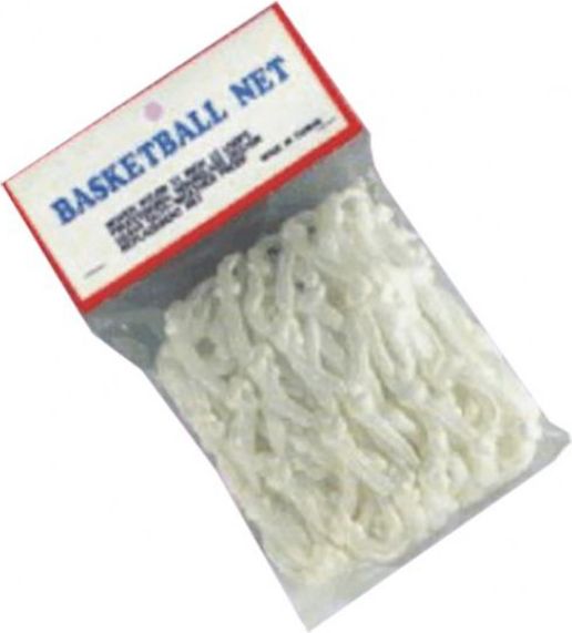 Ostatní Síťka basketbalová  4012P bílá -1pár - obrázek 1