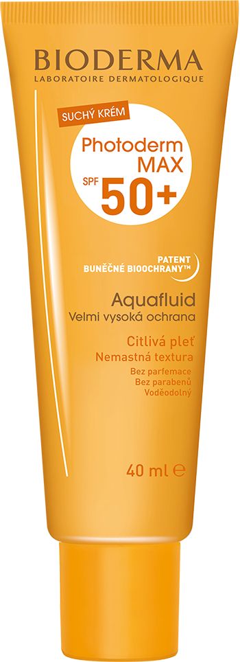 Bioderma Photoderm Max Aquafluid tmavý SPF50+ 40 ml - obrázek 1