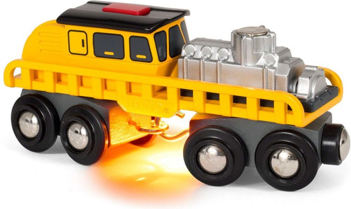Brio World 33897 Vůz pro opravu kolejí - obrázek 1