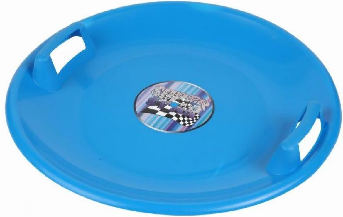 Plastkon Sáňkovací talíř Super Star - Zelená - obrázek 1
