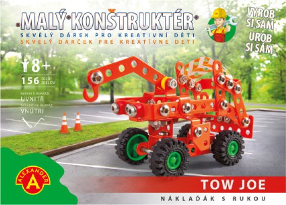 Malý konstruktér - NÁKLAĎÁK S RUKOU 156 dílků - obrázek 1