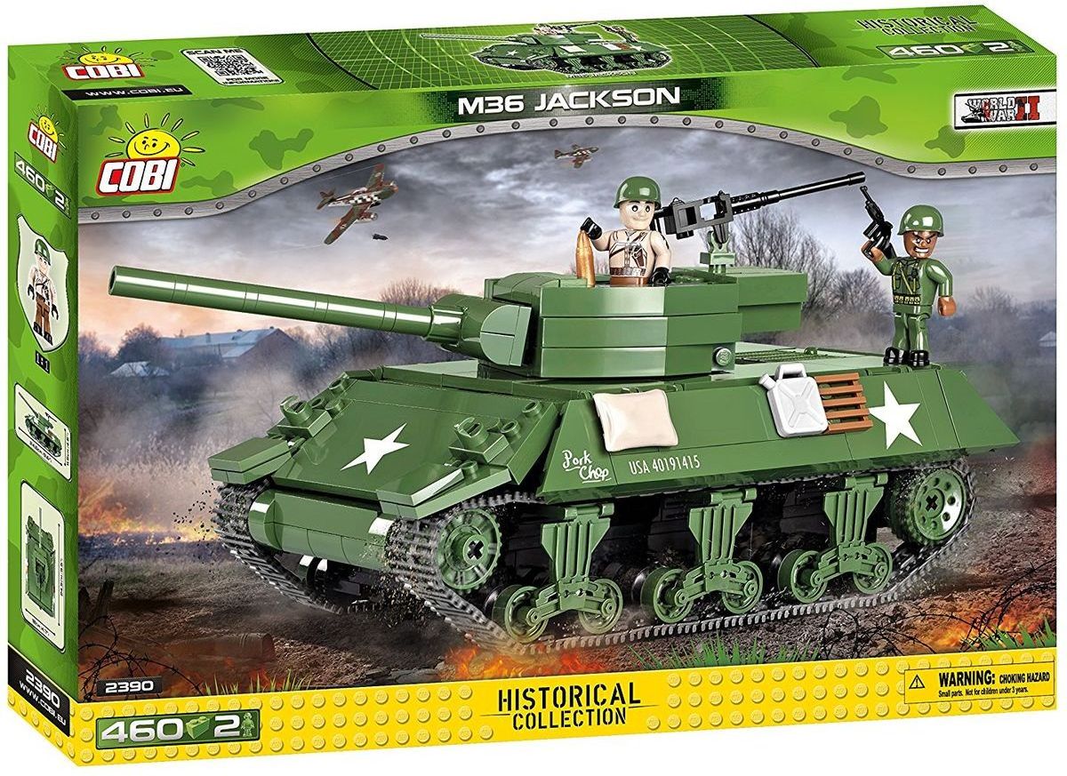 Cobi 2390 Malá armáda II. světová válka M36 Jackson Tank Nicitel - obrázek 1