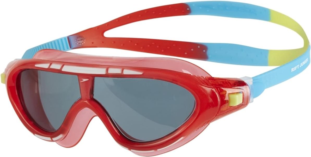Speedo Biofuse Rift Junior Goggle - lava red/japan blue/smoke uni - obrázek 1