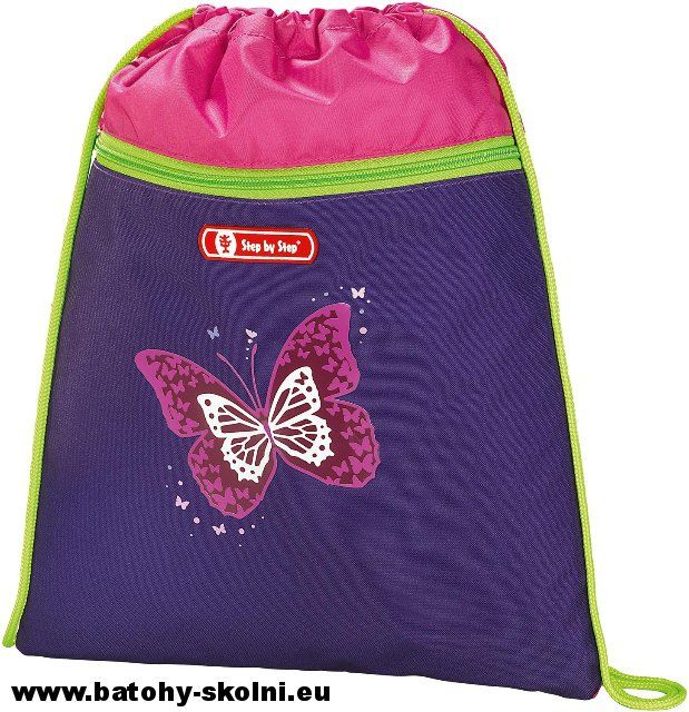 Školní aktovka Hama 4 dílný set Step by Step Light 2 růžový Motýl - Doprava Zdarma - obrázek 7