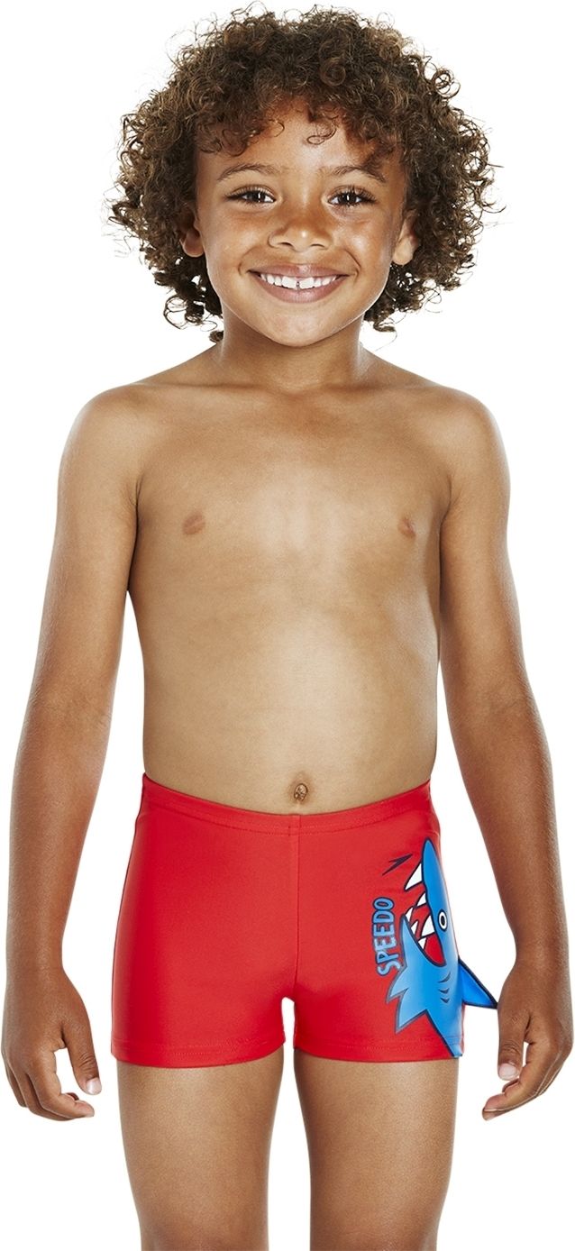 Speedo Fin Friends Aquashort - red/blue 74-80 - obrázek 2