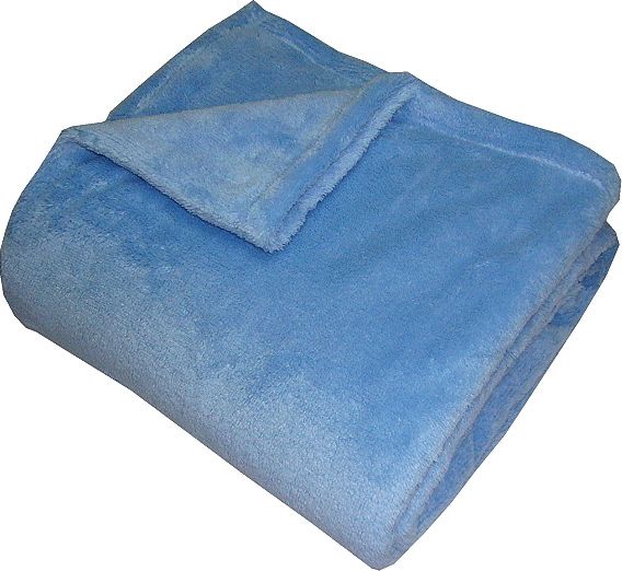 Dadka Super soft deka modrá 150x200 - obrázek 1