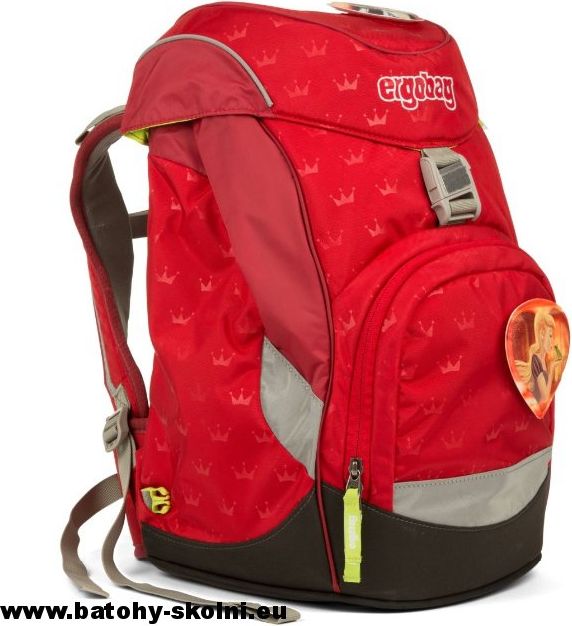 Školní batoh červený Ergobag Prime - obrázek 7