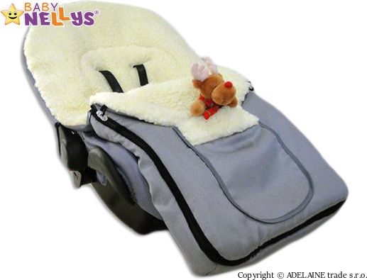Baby Nellys Multifunkční fusák VLNA 4v1 Baby Nellys ® - lila - obrázek 3
