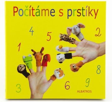 Albatros Knížka Leporelo Počítáme s prstíky 15,5x15cm - obrázek 3