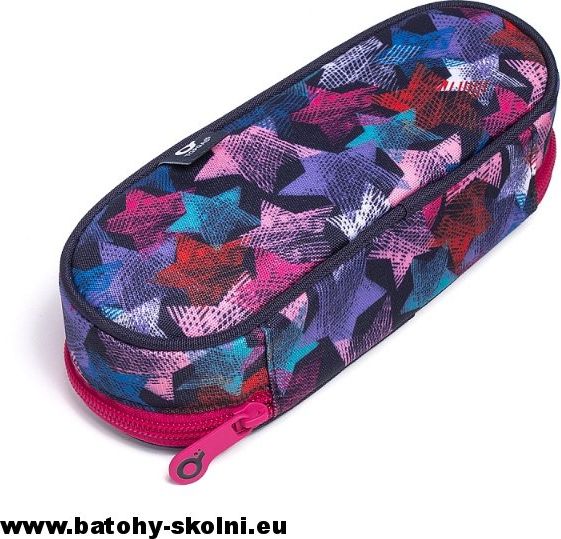 Studentský penál Topgal CHI 892 H Pink Hvězdy - obrázek 3