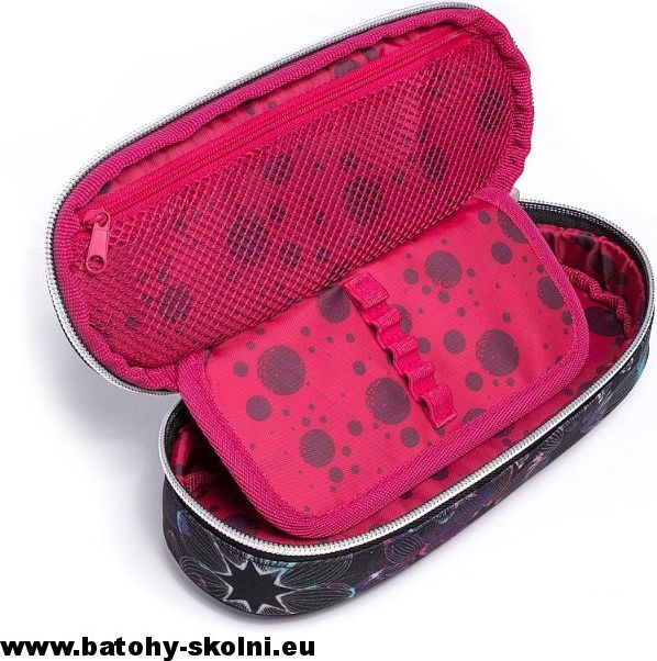 Studentský penál Topgal CHI 892 H Pink Hvězdy - obrázek 4