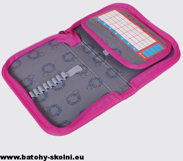Jednopatrové školní pouzdro Topgal penál CHI 764 I Violet - obrázek 3