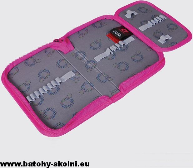 Jednopatrové školní pouzdro Topgal penál CHI 764 I Violet - obrázek 4