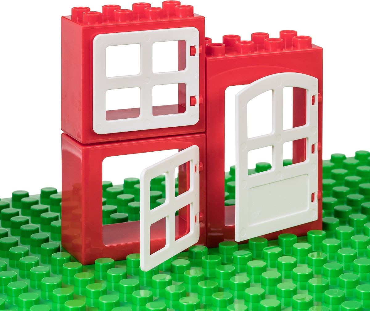 LW Toys Kreativní set okna a dveře 3 ks - JUNIOR KOSTKY - obrázek 2
