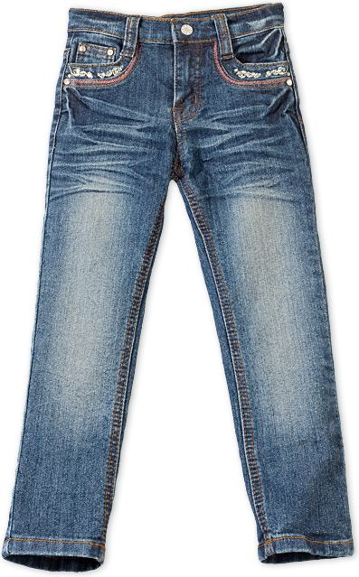 HW JEANS Dívčí jeans kalhoty Velikost: 92 - obrázek 1