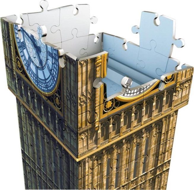 RAVENSBURGER 3D puzzle Big Ben, Londýn 216 dílků - obrázek 3
