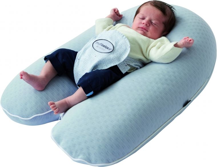 CANDIDE Multirelax Kojicí polštář jersey světle modrý - obrázek 2