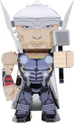 METAL EARTH 3D puzzle Avengers: Thor figurka - obrázek 1