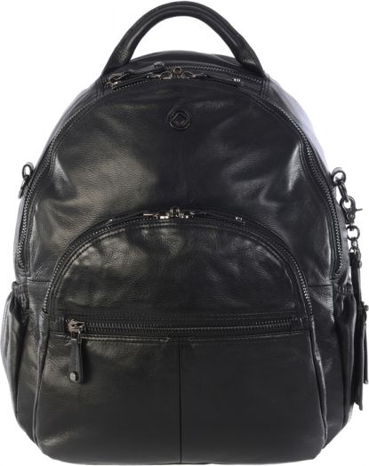 KERIKIT JOY XL BLACK-kožený přebalovací batoh - obrázek 1