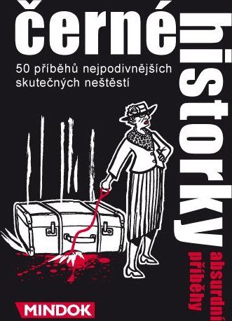 Společenská hra Černé historky: Absurdní příběhy, MINDOK - obrázek 1