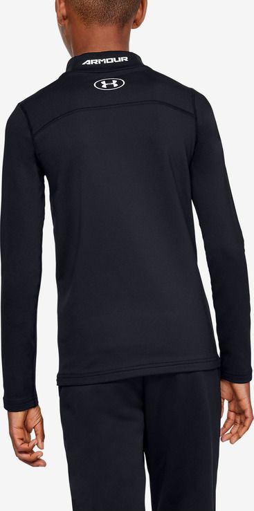 ColdGear® Armour Triko dětské Under Armour | Černá | Chlapecké | M - obrázek 2