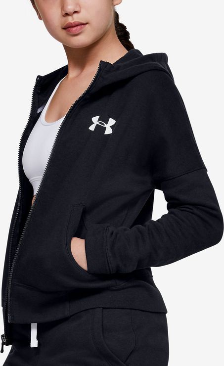 Rival Mikina dětská Under Armour | Černá | Dívčí | S - obrázek 3