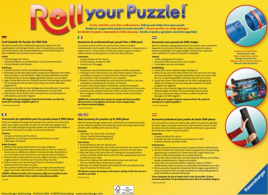 RAVENSBURGER Podložka rolovací 110x66cm (do 1500 dílků) - obrázek 3