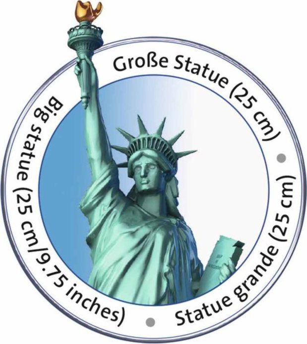 RAVENSBURGER 3D puzzle Socha Svobody, New York 108 dílků - obrázek 3
