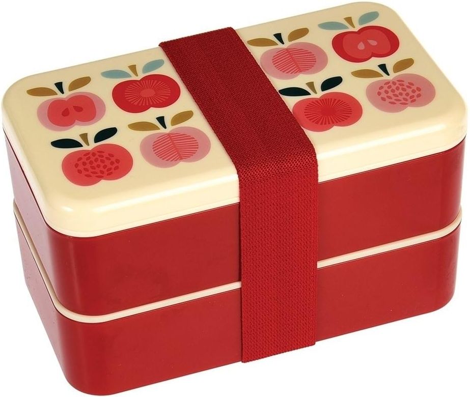 Dětský svačinový box s příborem Vintage Apple Adult Bento Box uni - obrázek 1