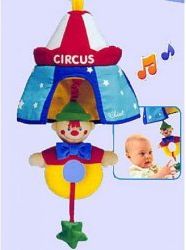 Plyšový melodický Cirkus nad postýlku, Chicco,  Výprodej - obrázek 1