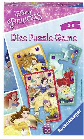 Stolní hra Disney Princezny: Krychlové puzzle - obrázek 1