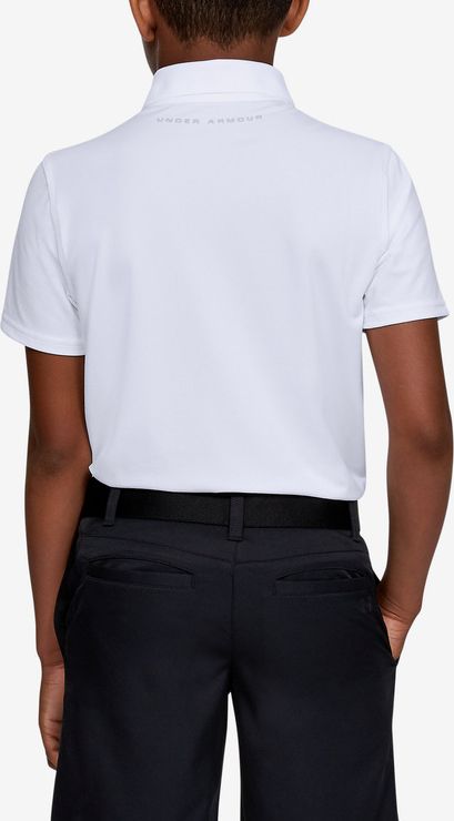 Polo triko dětské Under Armour | Bílá | Chlapecké | S - obrázek 2