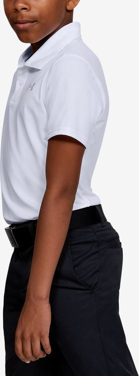 Polo triko dětské Under Armour | Bílá | Chlapecké | S - obrázek 3